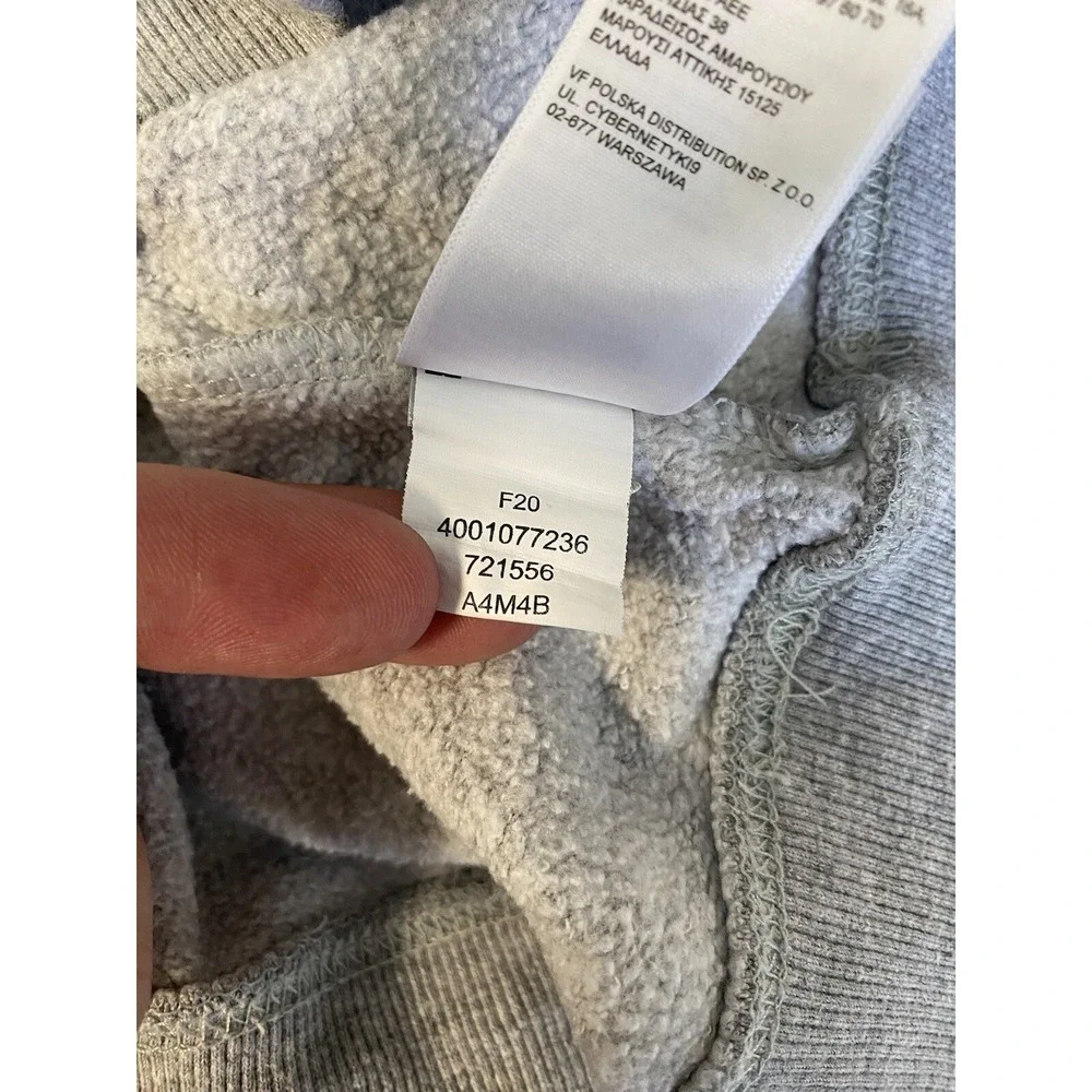 The North Face Half Dome Pullover‎ Hoodie Gray with White Logo / Men's XL